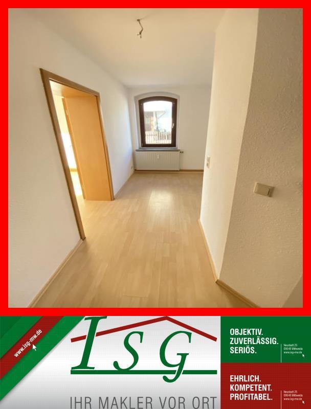 Willkommen in Altmittweida - 1-Raum Wohnung im EG mit Gartennutzung!