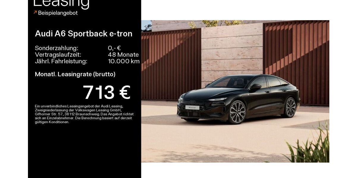 Audi A6 e-tron 1.001 km 74.990 &euro; Hofheim 65719
