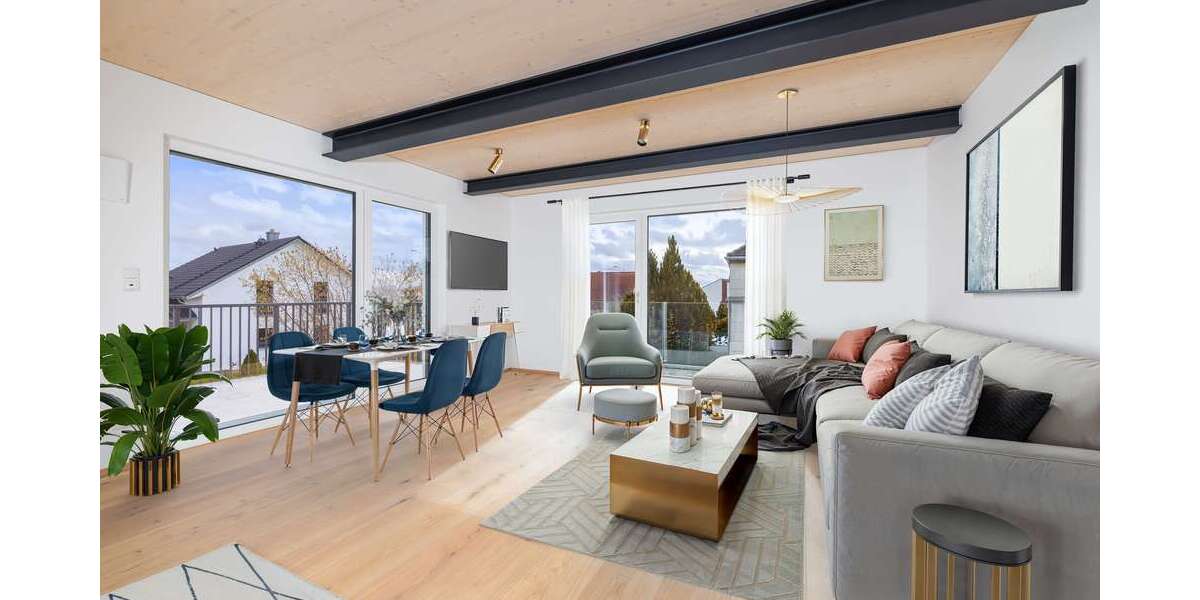 Etagenwohnung Stadtbergen - 4 Zimmer, 105 m&sup2;, 813.000&euro; | Angebot:25455921