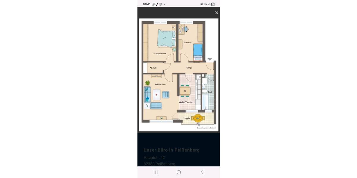 Etagenwohnung Huglfing - 3 Zimmer, 71 m&sup2;, 315.000&euro; | Angebot:26704074