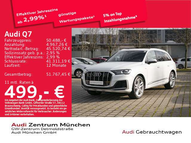 Audi Q7 40.468 km 50.488 &euro; München 80935