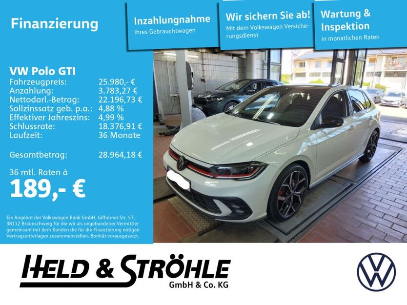 VW Polo 4.802 km 25.980 € Neu-Ulm 89231