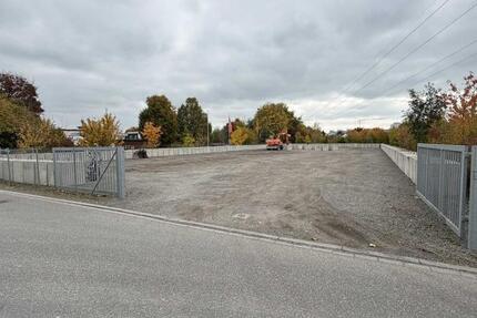 großes umzäuntes Gewerbegrundstück in Neu-Ulm zimmer
