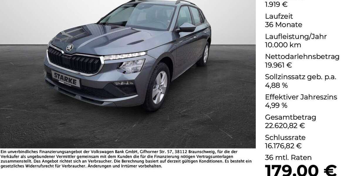 Skoda Kamiq 21.307 km 21.880 &euro; Georgsmarienhütte 49124