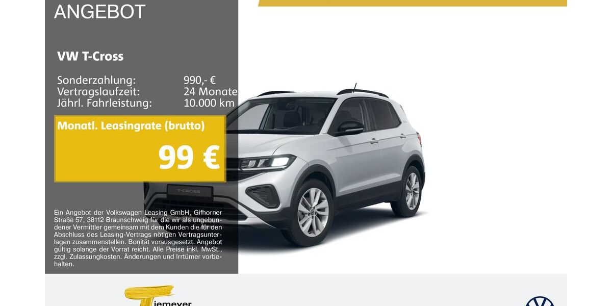 VW T-Cross 18.756 km 19.420 &euro; Duisburg 47059