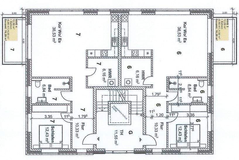 Etagenwohnung Scheeßel - 2 Zimmer, 78 m&sup2;, 273.875&euro; | Angebot:25698658