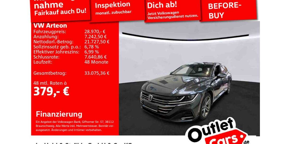 VW Arteon 58.106 km 28.970 &euro; Senden 89250