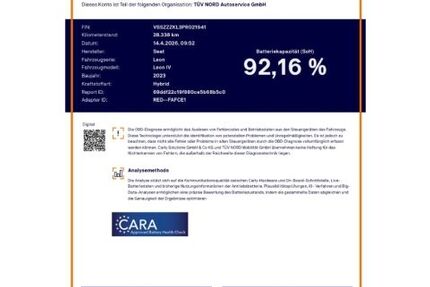 Cupra Leon 28.340 km 23.450 &euro; Burgwedel 30938