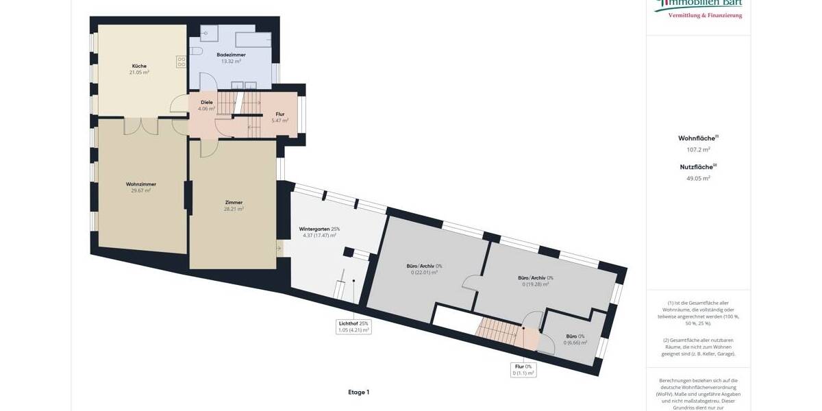 Gewerbeobjekt Merzig - 1 Zimmer, 438.800&euro; | Angebot:26204432