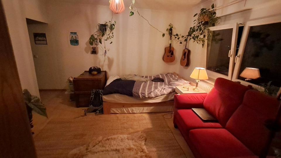 ZWISCHENMIETE 35m² 1,5 Zimmerwohnung in Herdern 1 Monat ab 15.08