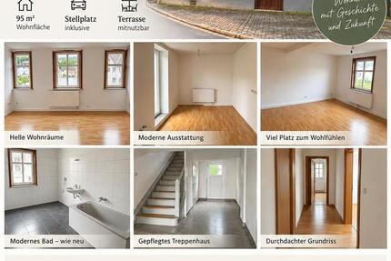 Wohnung Großalmerode - 3 Zimmer, 95 m&sup2;, 570&euro; | Angebot:27568951