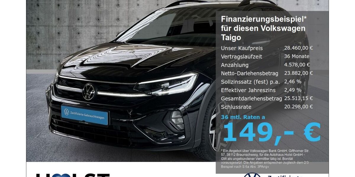 VW Taigo 19.622 km 28.460 &euro; Scheeßel 27383