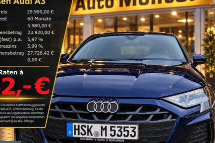 Audi A3 29.990 km 29.900 &euro; Eslohe 59889