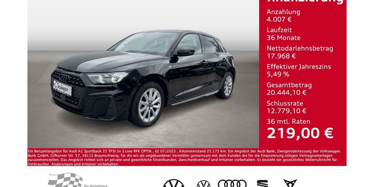 Audi A1 25.173 km 21.975 &euro; Bernsdorf 09337