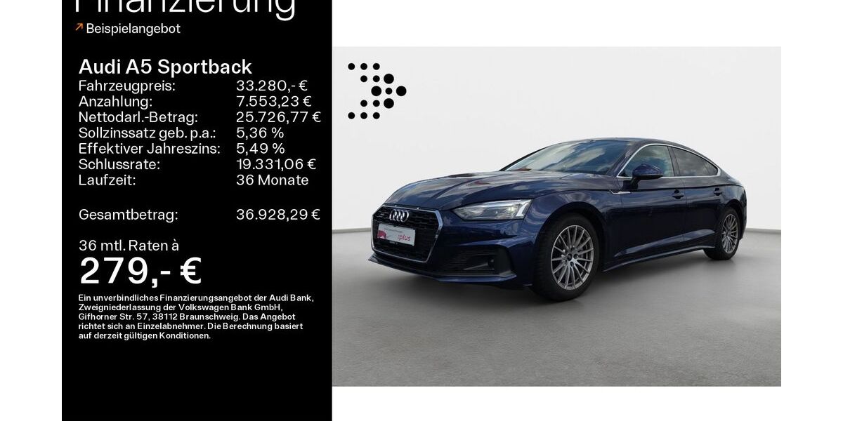 Audi A5 20.713 km 33.280 &euro; Königstein 61462