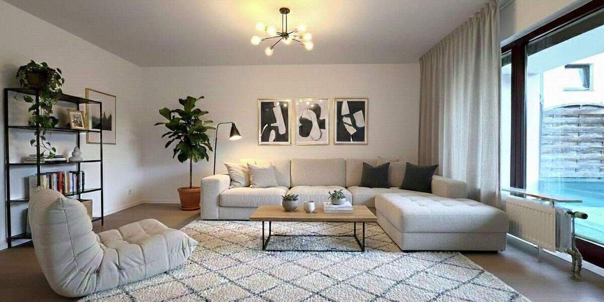 Terrassenwohnung Krefeld Cracau - 3 Zimmer, 101 m&sup2;, 219.000&euro; | Angebot:25654231