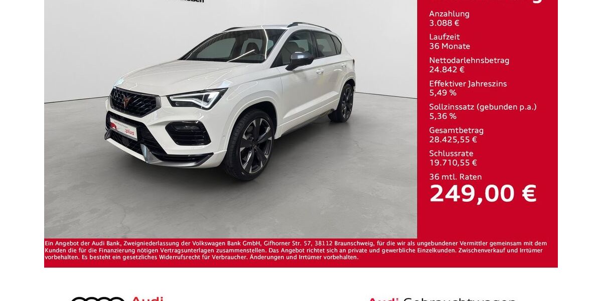 Cupra Ateca 77.808 km 27.930 &euro; Giessen 35394