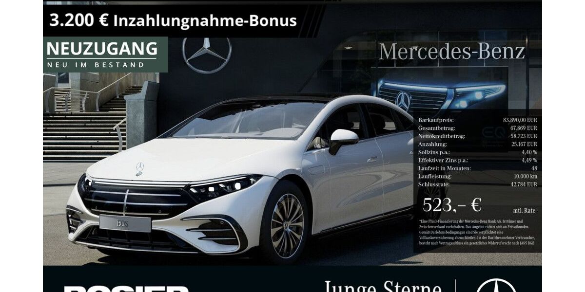 Mercedes-Benz EQS 3.239 km 82.226 &euro; Menden 58706