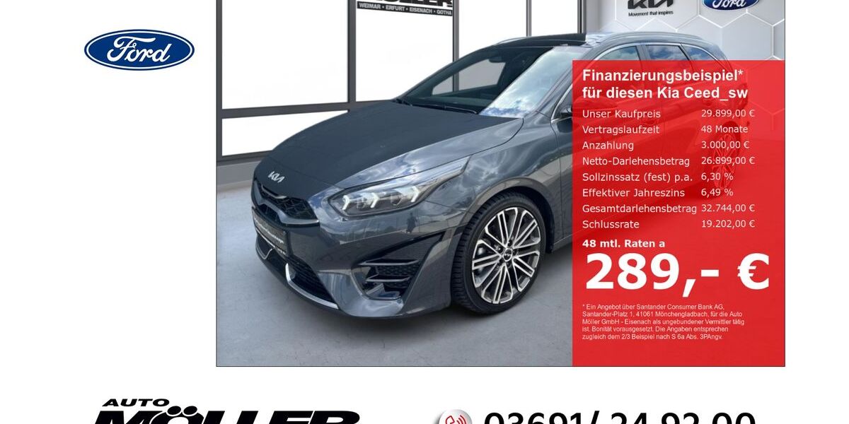 Kia ceed Sportswagon 10.700 km 29.899 &euro; Eisenach 99817