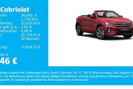 VW T-Roc 18.700 km 33.890 &euro; Gersthofen 86368