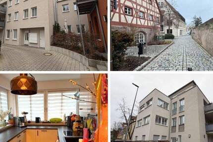 * PREMIUM NEUBAU-Wohnung * lichtdurchflutet - zentral mit BALKON+STELLPLATZ im Herzen von Schwabach 3 zimmer