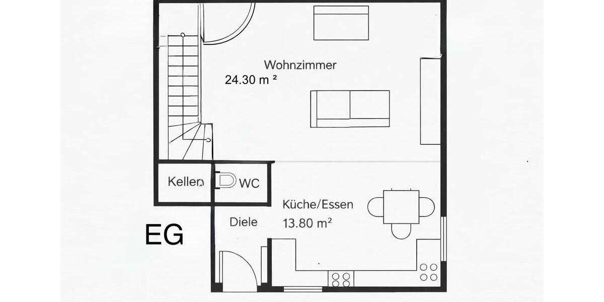 Reihenhaus Düren Distelrath - 4 Zimmer, 105 m&sup2;, 355.000&euro; | Angebot:24433509