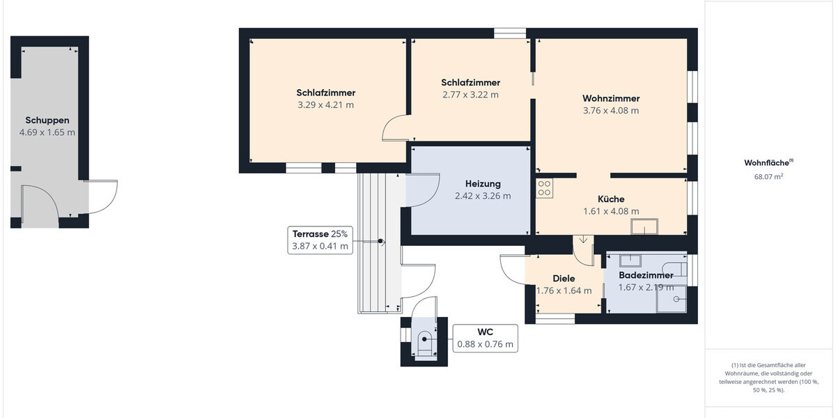 Wohnen, Vermieten oder Mehrgenerationenhaus – 196 m² Wohnfläche auf großzügigem Grundstück - Zweifamilienhaus Suhl Aue 1 | Angebot:26921880