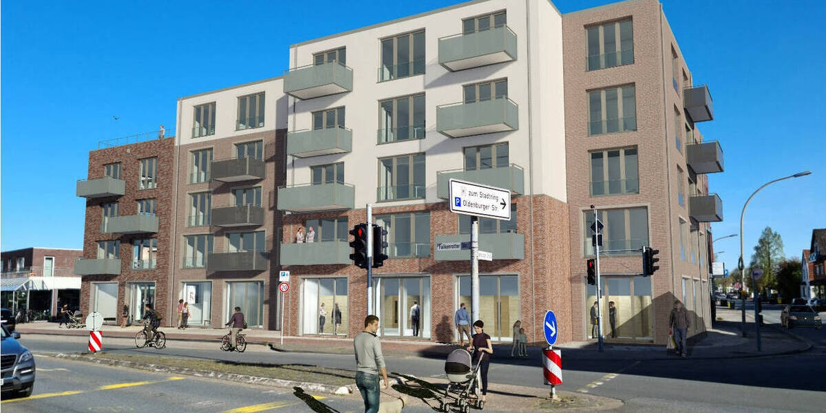 Etagenwohnung Vechta - 2 Zimmer, 74 m&sup2;, 850&euro; | Angebot:26377336