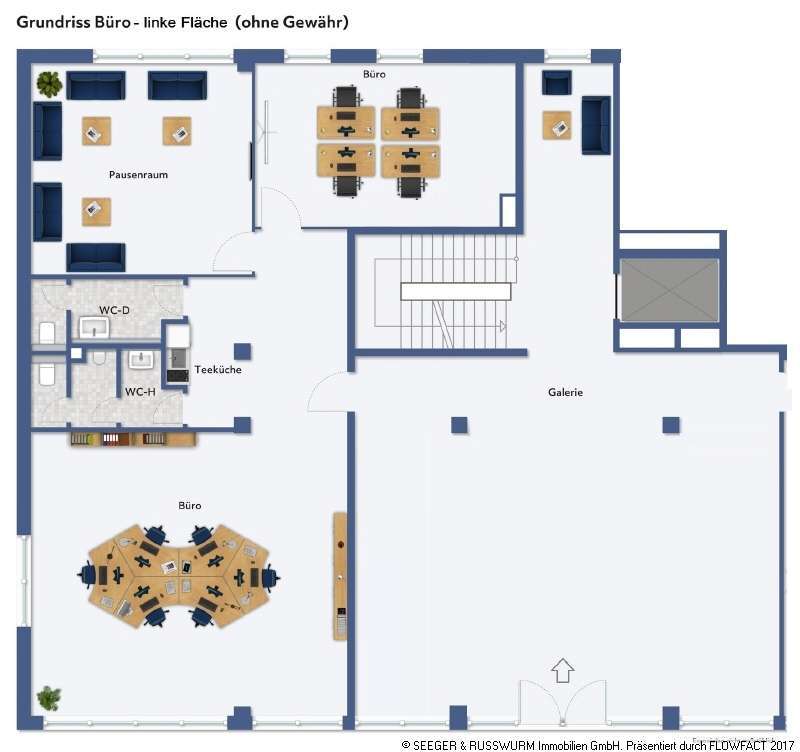 Büro in Karlsruhe 1.200 € 150 m²
