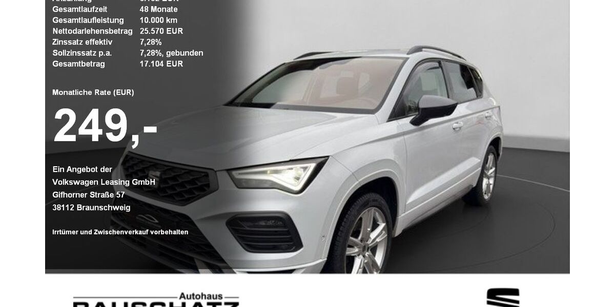 Seat Ateca 84.895 km 23.980 &euro; Sigmaringen 72488