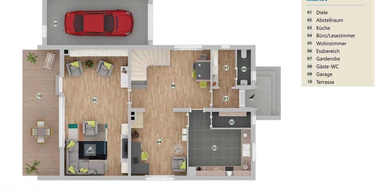 Weitsicht vor der Haustür - Einfamilienhaus Giesen Giesen | Angebot:27091097