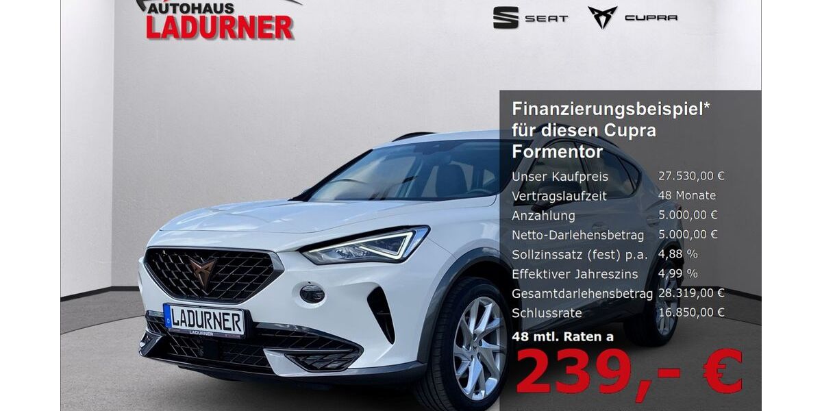 Cupra Formentor 51.300 km 27.530 &euro; Tuttlingen 78532