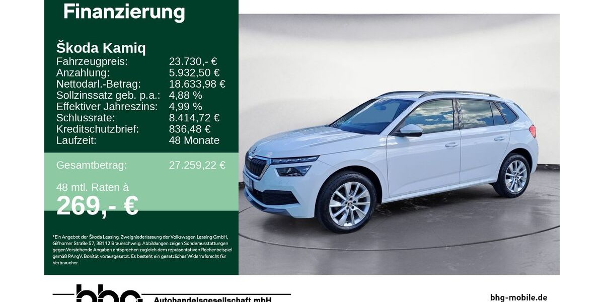 Skoda Kamiq 47.707 km 23.730 &euro; Ettlingen 76275