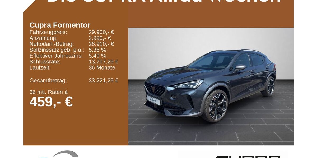 Cupra Formentor 44.757 km 29.900 &euro; Ludwigshafen 67063