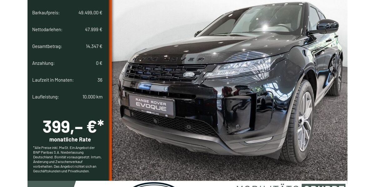 Land Rover Range Rover Evoque 1.500 km 48.699 € Engelskirchen 51766