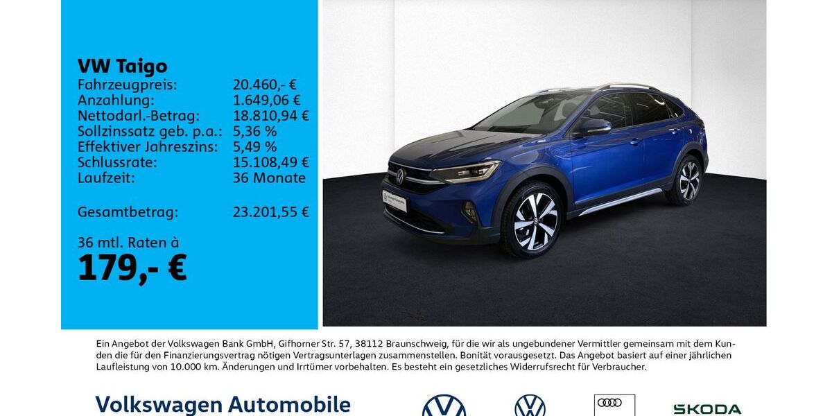 VW Taigo 38.824 km 20.460 &euro; Leipzig 04178