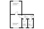 Etagenwohnung Krauschwitz i. d. O.L. - 2 Zimmer, 49 m&sup2;, 246&euro; | Angebot:26338017