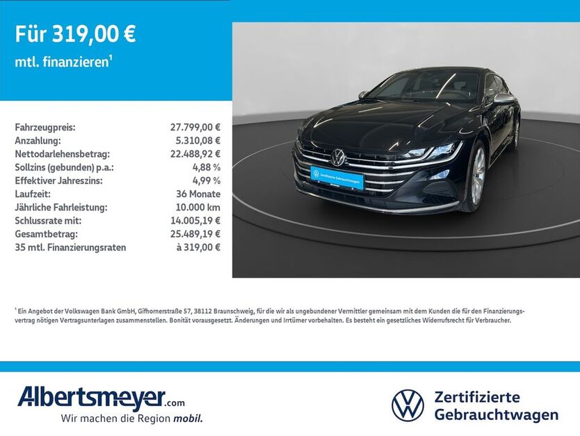 VW Arteon 88.769 km 27.799 € Nordhausen 99734