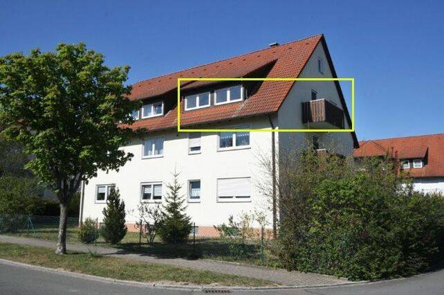Etagenwohnung Petersaurach - 2 Zimmer, 55 m&sup2;, 590&euro; | Angebot:26886052