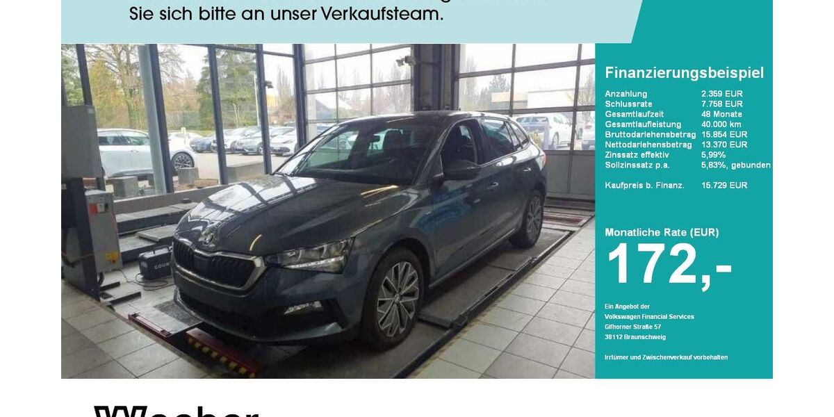 Skoda Scala 49.537 km 15.419 &euro; Herrenberg 71083