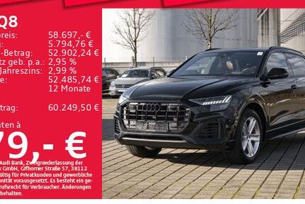 Audi Q8 58.640 km 56.948 &euro; München 80935