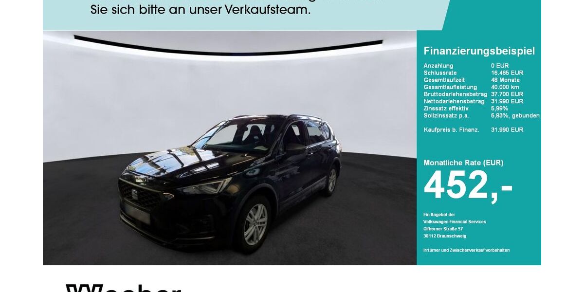 Seat Tarraco 64.867 km 31.990 &euro; Herrenberg 71083