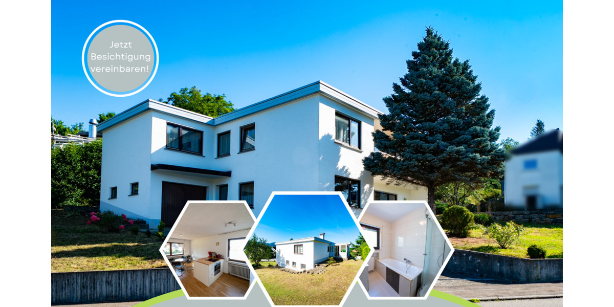 Bungalow in Top-Lage von Balingen Frommern - gepflegt mit tollem Garten und traumhafter Aussicht 5 zimmer