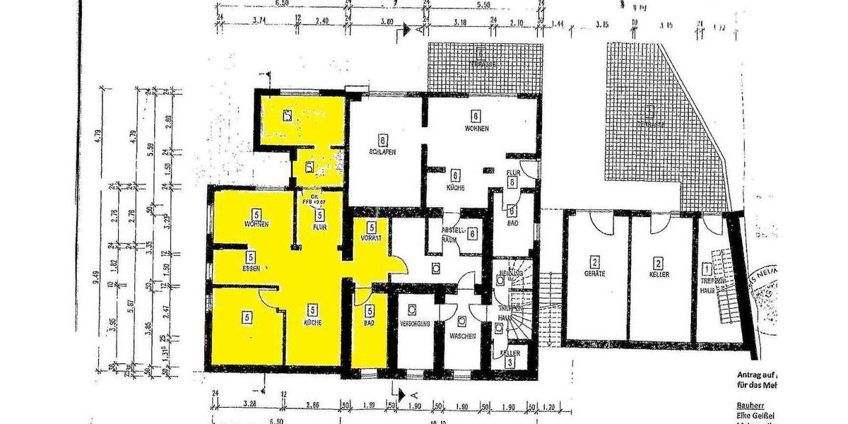 Etagenwohnung Ottweiler - 2 Zimmer, 70 m&sup2;, 169.000&euro; | Angebot:23973223