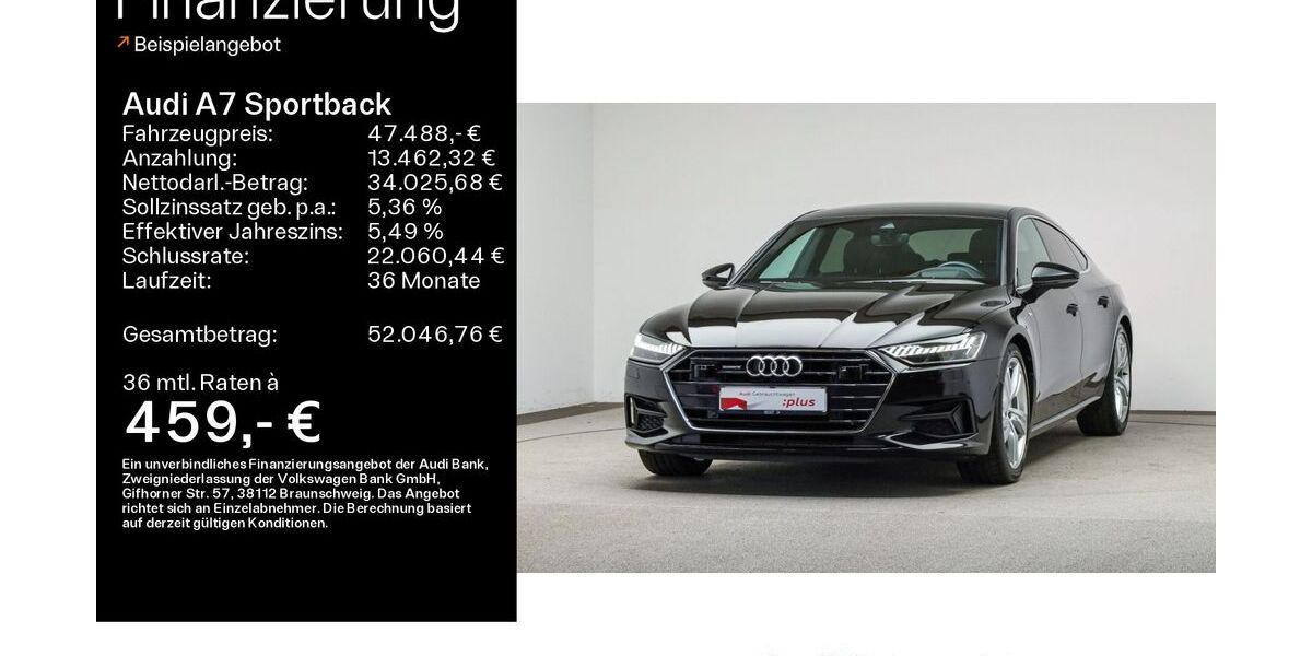 Audi A7 54.000 km 47.488 &euro; Mühlheim 63165