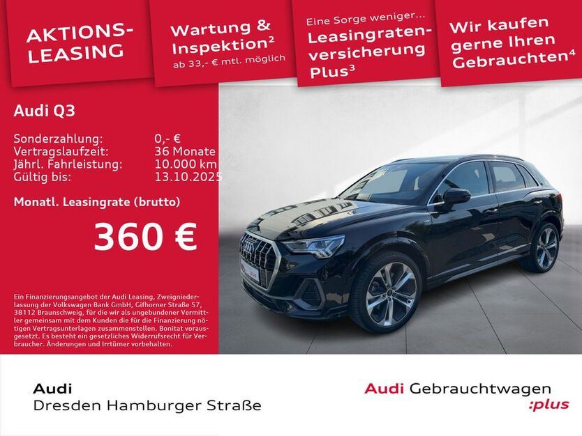 Audi Q3 5.875 km 46.980 € Dresden 01067