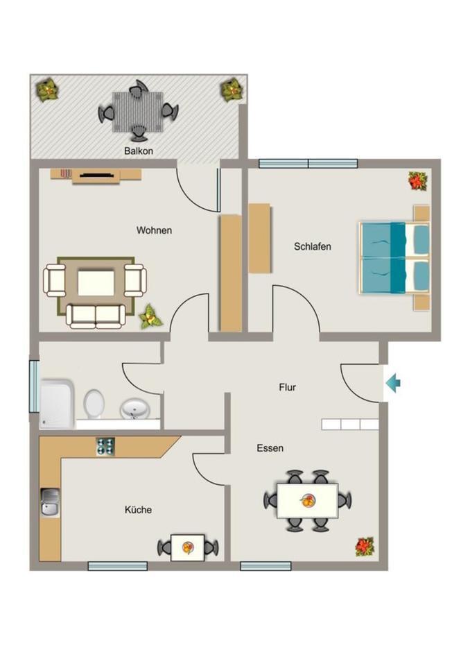 VIVAWEST modernisiert Ihre neue Wohnung. zimmer