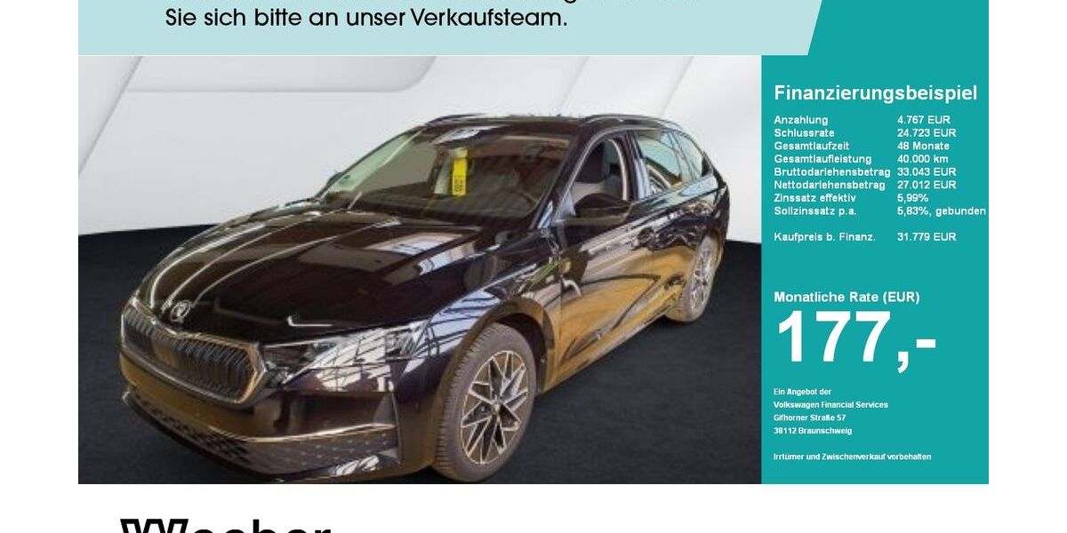 Skoda Octavia 15.150 km 31.479 &euro; Calw 75365