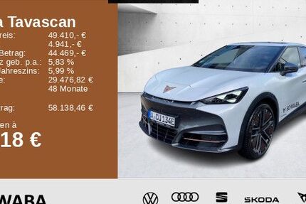 Cupra Tavascan 4.011 km 49.410 € Gersthofen 86368