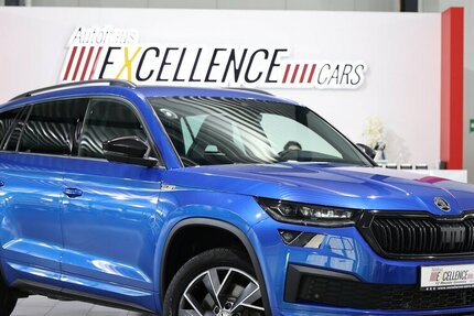 Skoda Kodiaq 2.0 TDI DSG 4x4 SPORTLINE RACE-BLUE+BLACK 124.000 km 30.991 &euro; Hamm 59077